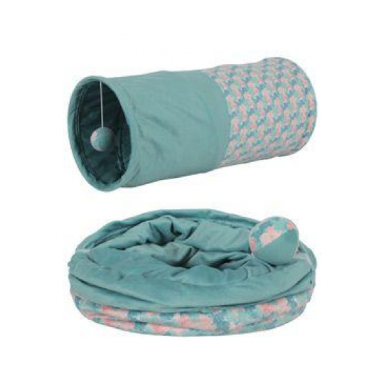 Hračka mačka ETHICAT LEAF tunel šuštivý catnip Zolux Hračka mačka ETHICAT LEAF tunel šuštivý catnip Zolux