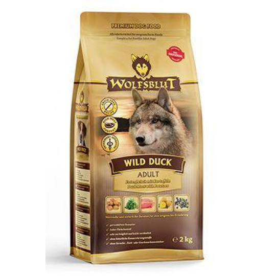 Wolfsblut Dog Adult Wild Duck 2kg Wolfsblut Dog Adult Wild Duck 2kg