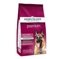 Arden Grange Dog Adult Prem.rich fresh Chick&Rice 2kg Arden Grange Dog Adult Prem.rich fresh Chick&Rice 2kg