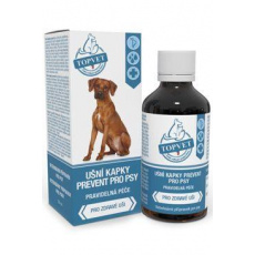 Ušné kvapky Prevent pre psy TOPVET 50ml Ušné kvapky Prevent pre psy TOPVET 50ml