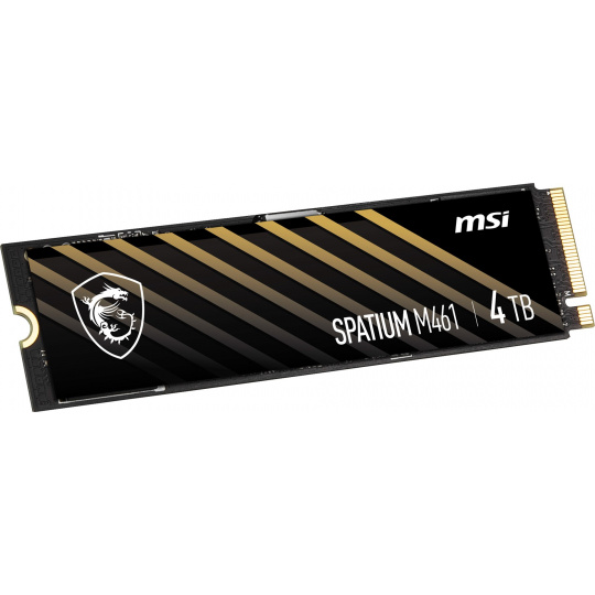 MSI SPATIUM M461 PCIe 4.0 NVMe M.2 4TB PCI Express 4.0 3D NAND