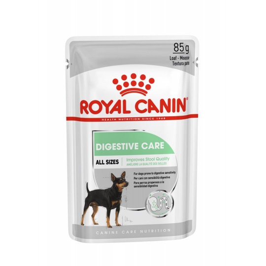 ROYAL CANIN CCN DIGESTIVE CARE LOAF - mokré krmivo pro dospělé psy - 12x85g