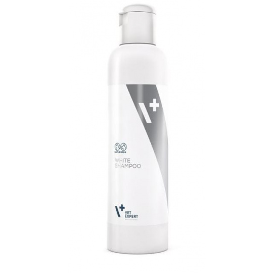 VET EXPERT White Shampoo - šampon pro psy a kočky se světlou srstí - 250 ml