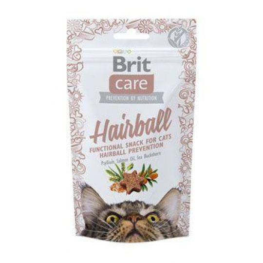 Brit Care Cat Snack Hairball 50g Brit Care Cat Snack Hairball 50g