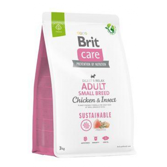 Brit Care Dog Sustainable Adult Small Breed 3kg Brit Care Dog Sustainable Adult Small Breed 3kg
