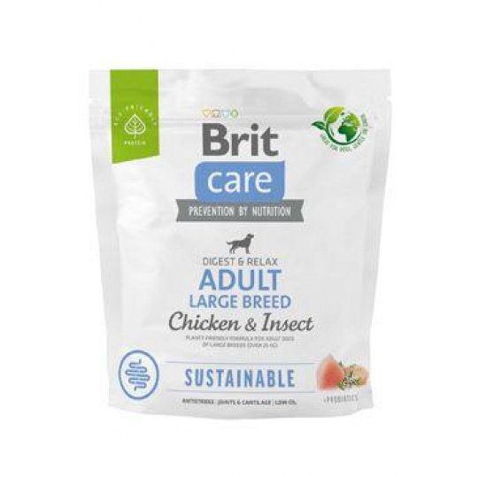 Brit Care Dog Sustainable Adult Large Breed 1kg Brit Care Dog Sustainable Adult Large Breed 1kg