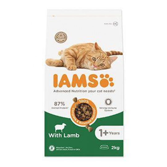 Iams Cat Adult Jahňacie 2kg Iams Cat Adult Jahňacie 2kg