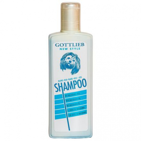 Gottlieb Blue šampón 300 ml - vybielujúci s makadamovým olejom Gottlieb Blue šampón 300 ml - vybielujúci s makadamovým olejom
