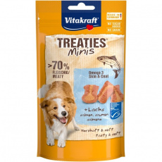 VITAKRAFT Treaties Minis Salmon - pamlsek pro psa - 48 g