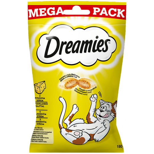 DREAMIES with cheese - pamlsek pro kočky - 180 g