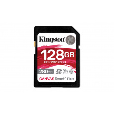 Kingston Technology Canvas React Plus 128 GB SDXC UHS-II Třída 10