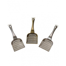 Lopatka EBI+ kompaktná na podstielku pre mačky M - 26x10,5cm (menšie otvory) Lopatka EBI+ kompaktná na podstielku pre mačky M - 26x10,5cm (menšie otvory)