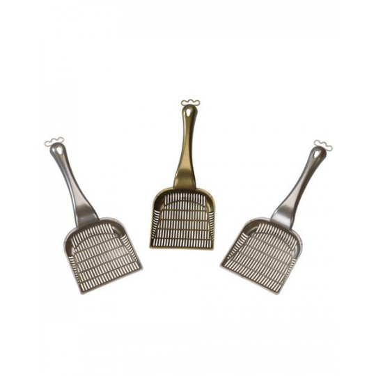 Lopatka EBI+ kompaktná na podstielku pre mačky M - 26x10,5cm (menšie otvory) Lopatka EBI+ kompaktná na podstielku pre mačky M - 26x10,5cm (menšie otvory)