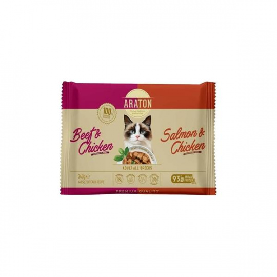ARATON cat adult KAPSIČKA wet set 4 x 85 g