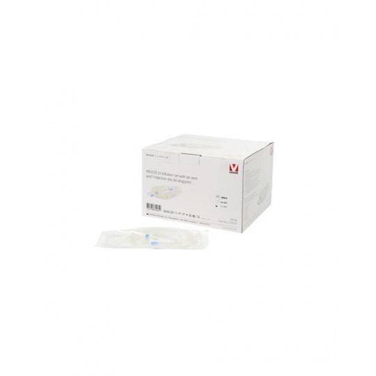 Infúzna súprava KRUUSE so vzduch.ventilom a Y-zakončením, 60 kvapiek/ml Infúzna súprava KRUUSE so vzduch.ventilom a Y-zakončením, 60 kvapiek/ml