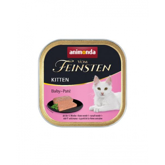 Animonda Vom Feinsten cat Kitten Baby Paté bal. 16 x 100 g Animonda Vom Feinsten cat Kitten Baby Paté bal. 16 x 100 g