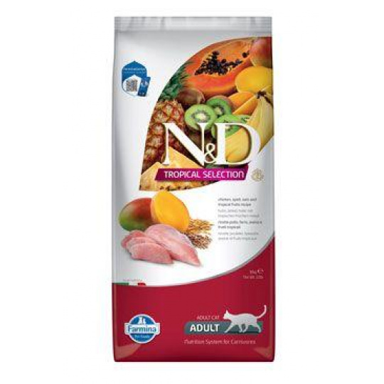 N&D TROPICAL SELECTION CAT Adult Chicken 10kg N&D TROPICAL SELECTION CAT Adult Chicken 10kg