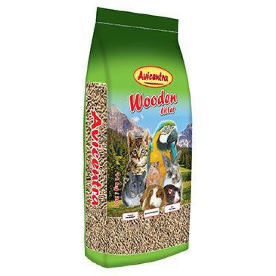 Avicentra drevená podstielka 10l