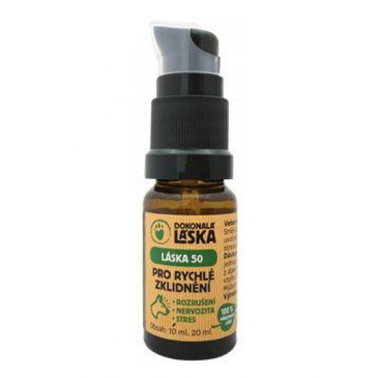 LÁSKA 50 Pre rýchle upokojenie - 10ml LÁSKA 50 Pre rýchle upokojenie - 10ml