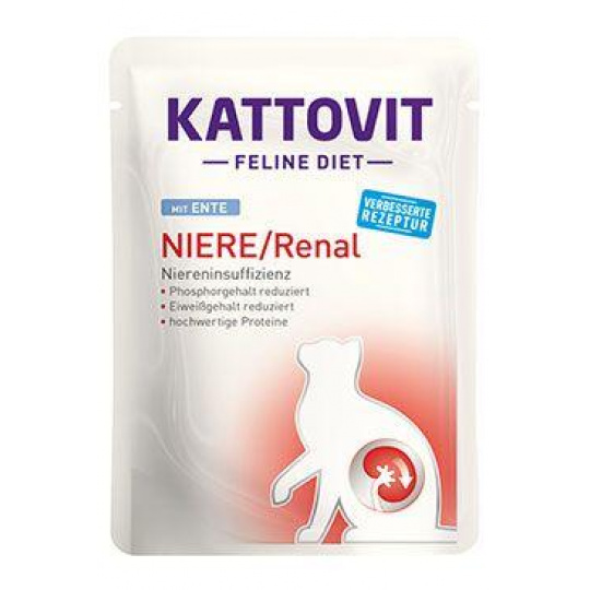 Kattovit Cat Kidney/Renal kačica kapsička 85g Kattovit Cat Kidney/Renal kačica kapsička 85g
