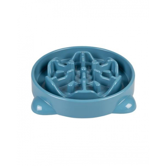 Miska DUVO+ na pomalé jedenie, modrá 1000ml - L -32x32x6cm Miska DUVO+ na pomalé jedenie, modrá 1000ml - L -32x32x6cm