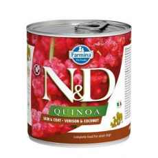N&D DOG QUINOA Adult Venison & Coconut 285g N&D DOG QUINOA Adult Venison & Coconut 285g