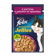 FELIX Sensations Kachna se špenátem - mokré krmivo pro kočky - 85 g