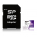 Silicon Power Superior Pro Colorful paměťová karta 128 GB MicroSDXC Třída 10 UHS-I + adaptér SD (SP128GBSTXDU3V20AB)