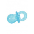 Hračka pes PACIFIER TPR POP cumlík 7cm tyrkysová Zolux