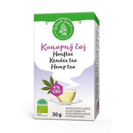 CBD zmes v sáčkoch 4% CBD, BIO 20 sáčkov