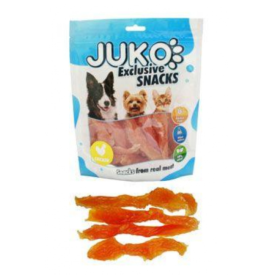 Juko excl. Smarty Snack SOFT Chicken Jerky 250g Juko excl. Smarty Snack SOFT Chicken Jerky 250g