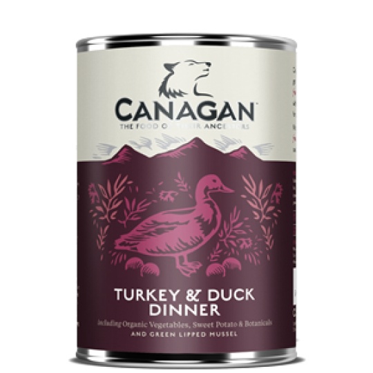 CANAGAN DOG Turkey Duck 400 g