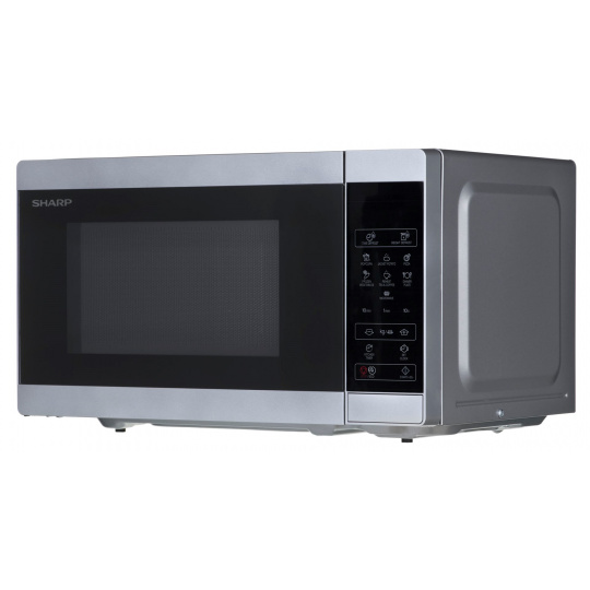 Sharp YC-MS02E-S mikrovlnná trouba Pracovní deska Samostatná mikrovlnná trouba 20 l 800 W Inox