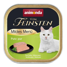 ANIMONDA Vom Feinsten Mildes Menu Pute pur - mokré krmivo pro kočky - 100g