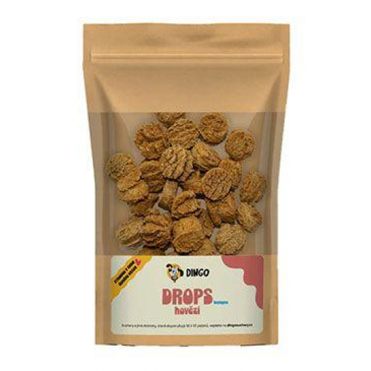 DINGO drops hovädzie bezlepkové 90g DINGO drops hovädzie bezlepkové 90g