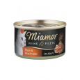 Miamor Cat Filet konzerva tuniak+prepelica. vajcia želé100g