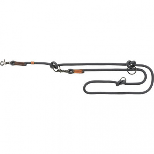 BE NORDIC predlžovacie vodítko - tmavosivá/hnedá BE NORDIC predlžovacie vodítko - tmavosivá/hnedá