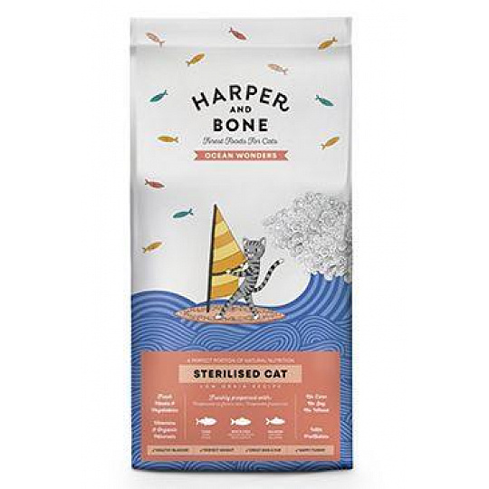 H&B Cat Adult Sterilised Ocean Wonders 2kg