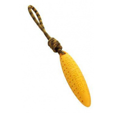 Hračka pes ZEPPELIN MAXI plávajúca. z TPR oranžová Kiwi