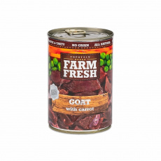 Farm Fresh Dog Goat with Carrot konzerva 400g