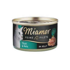 Miamor Cat Filet konzerva tuniak+ryža v želé 100g Miamor Cat Filet konzerva tuniak+ryža v želé 100g