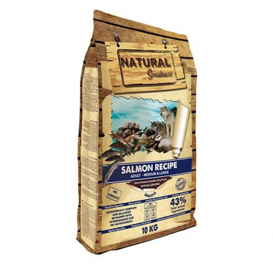 Natural Greatness Salmon Recipe Medium,Large /losos