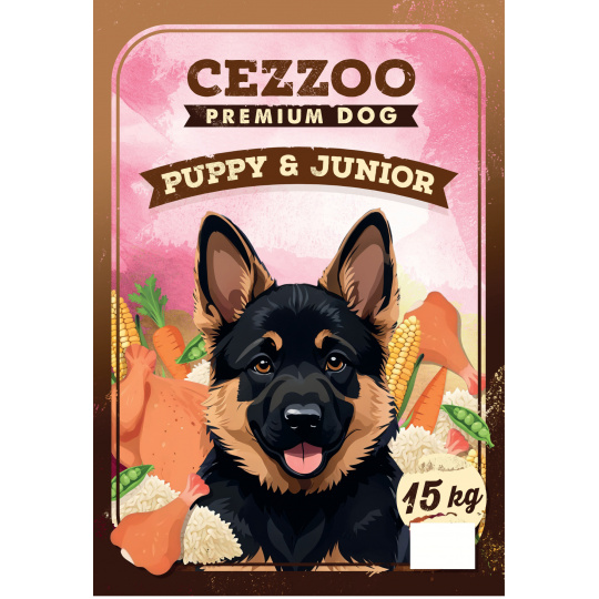 CEZZOO Premium Dog Puppy & Junior 3kg CEZZOO Premium Dog Puppy & Junior 3kg