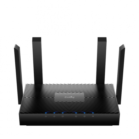 Cudy WR3000 bezdrátový router Gigabit Ethernet Dvoupásmový (2,4 GHz / 5 GHz) Černá