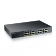 Zyxel GS1915-24EP Řízený L2 Gigabit Ethernet (10/100/1000) Podpora napájení po Ethernetu (PoE) 1U Černá