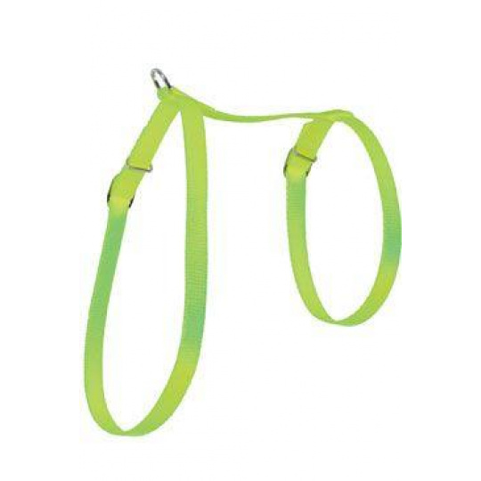 Postroj mačka nylon 10mm zelený Zolux Postroj mačka nylon 10mm zelený Zolux