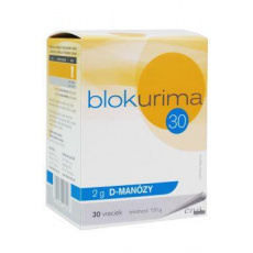Blokurima 2g D-manózy vrecúška 30x4g
