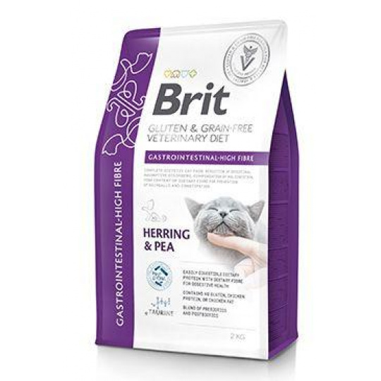 Brit VD Cat GF Gastrointestinal High Fibre 2kg Brit VD Cat GF Gastrointestinal High Fibre 2kg