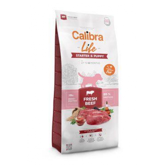 Calibra Dog Life Starter&Puppy Fresh Beef 2,5kg Calibra Dog Life Starter&Puppy Fresh Beef 2,5kg