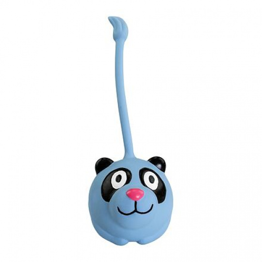Panda loptička s vysokým chvostíkom 8x20cm, so zvukom, latex, HipHop Panda loptička s vysokým chvostíkom 8x20cm, so zvukom, latex, HipHop